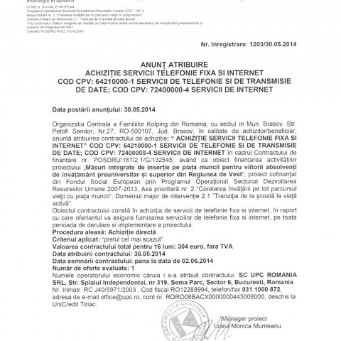 Anunt Atribuire Achizitie Servicii Telefonie Fixa Si Internet_01